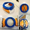 Portable Baby Infant Chamber Potty Rings with Urine Bag for Kids Pots Foldaway Toilet Training Seat Travel Blue Pink Potty 3