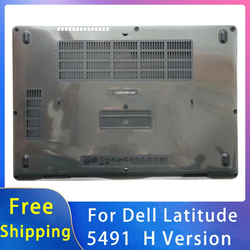 

New For Dell Latitude 5491 Shell H Version Replacemen Laptop Accessories Bottom Black D Cover 03V6J8