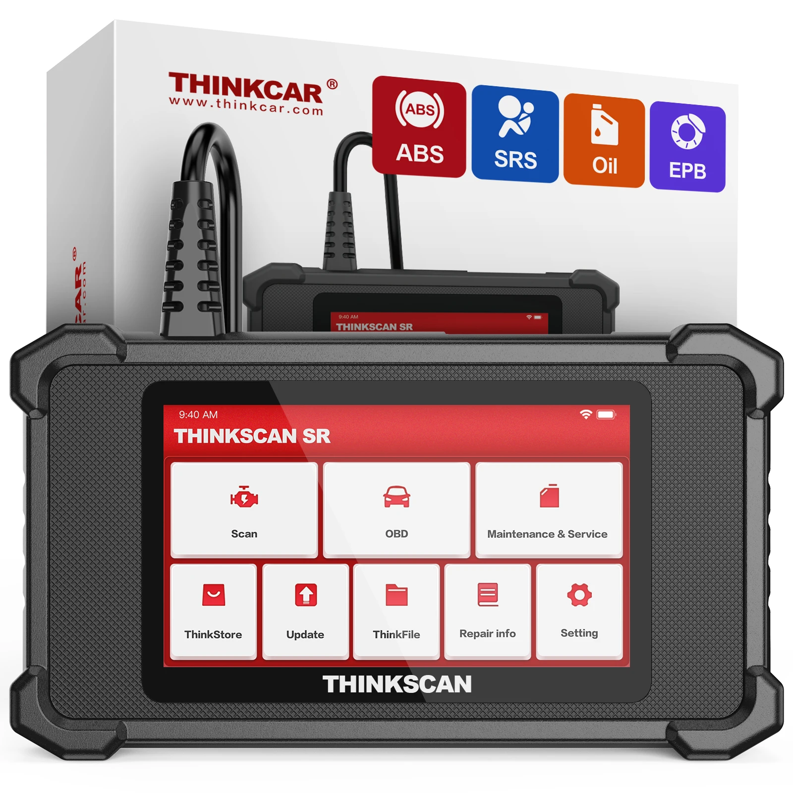 Thinkcar Thinkscan SR2 SR4 SR6 OBD2 Scanner Lezen Wissen Fout Code Eobd