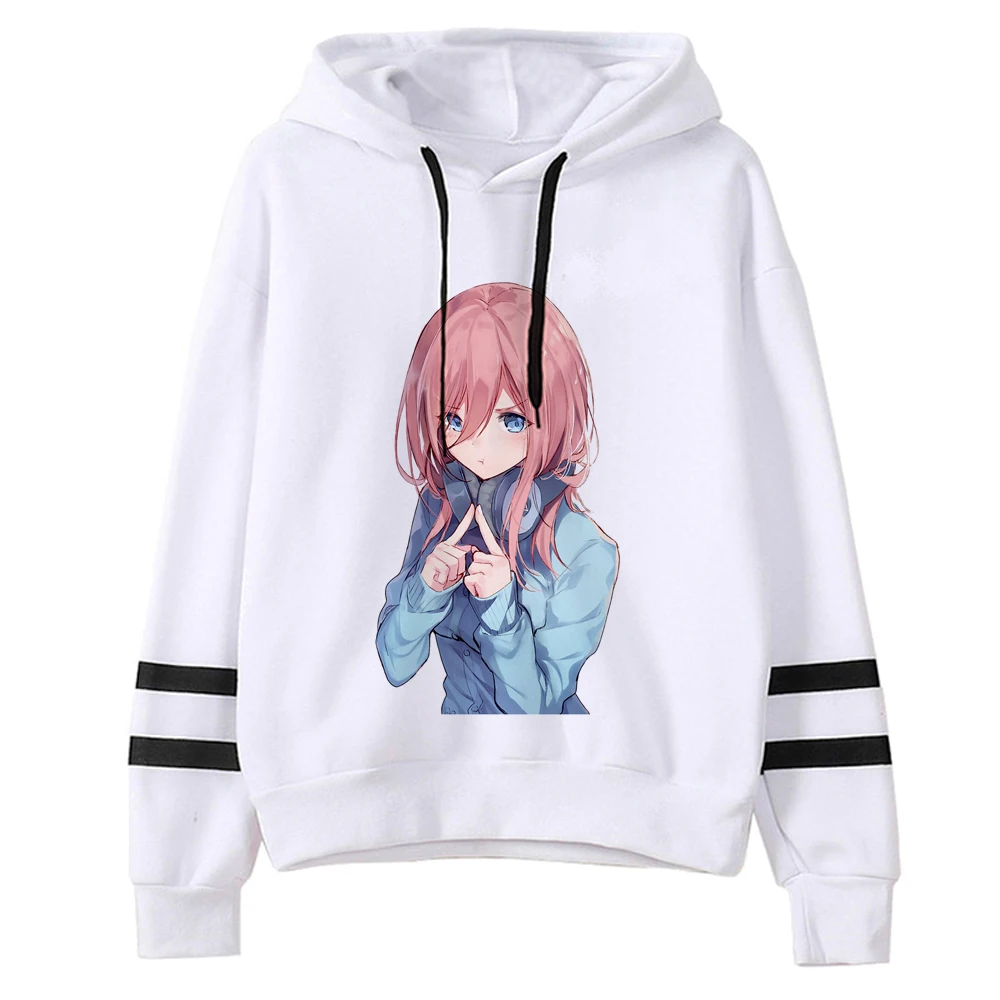 

the Quintessential Quintuplets hoodies women harajuku long sleeve top Kawaii pulls sweater female aesthetic clothes