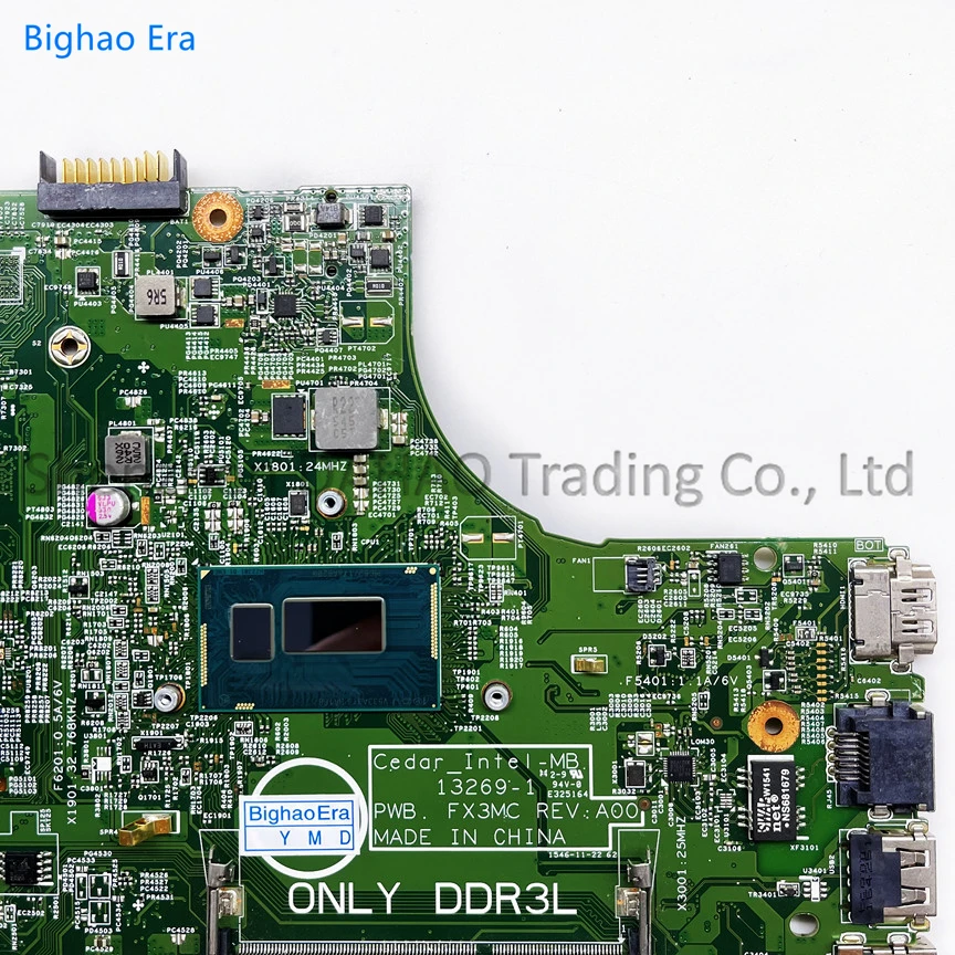 Laptop Motherboard 132691 Fx3mc para Dell Inspiron 15 3542 3543 17 5748 5749 com Intel i3 i5 i7 Cpu Ddr3 Cn: 0hrg70 06yprh - Imagem 5