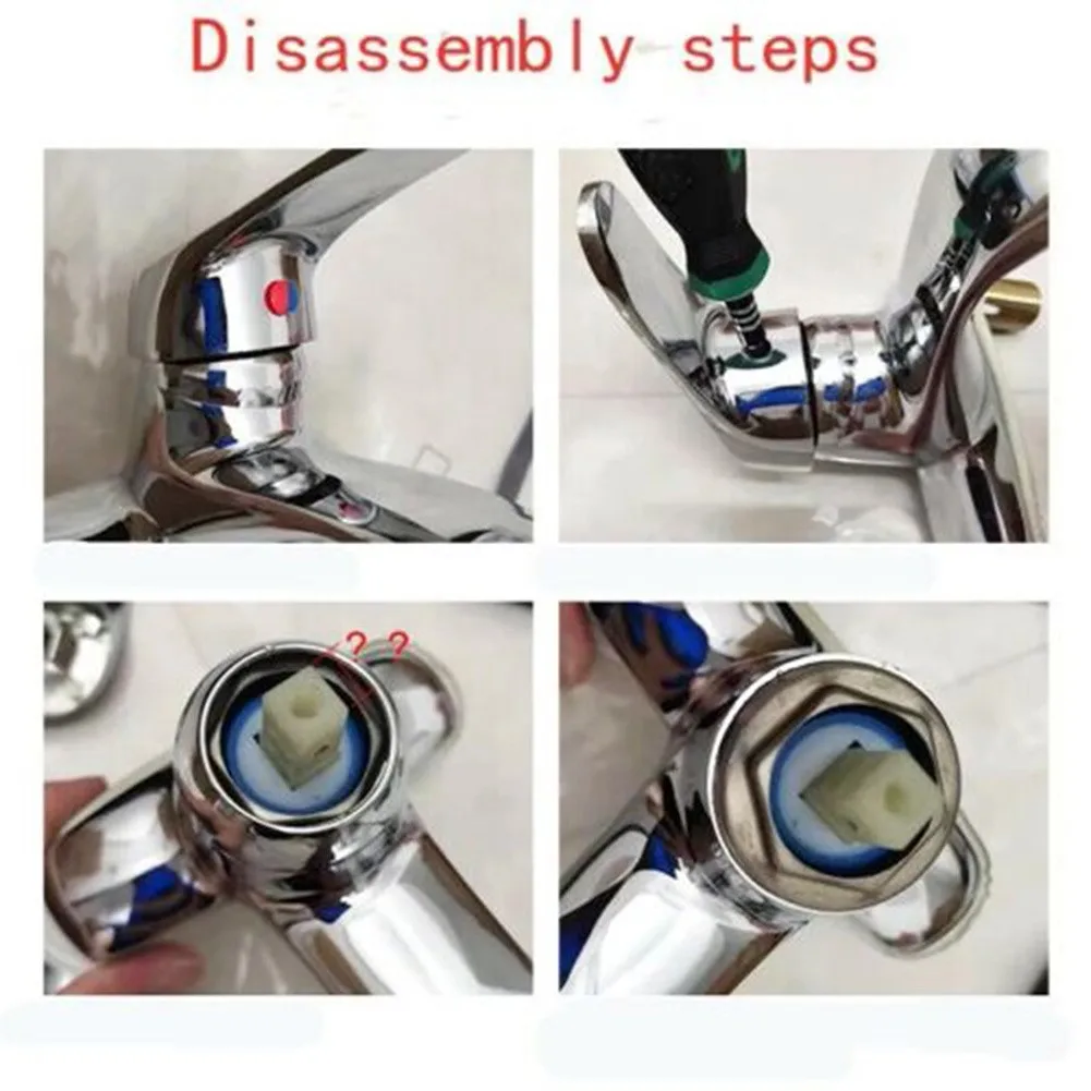 Mixer Tap Handle Kitchen/Bathroom Basin Single Lever Hot And Cold Faucet Accessories