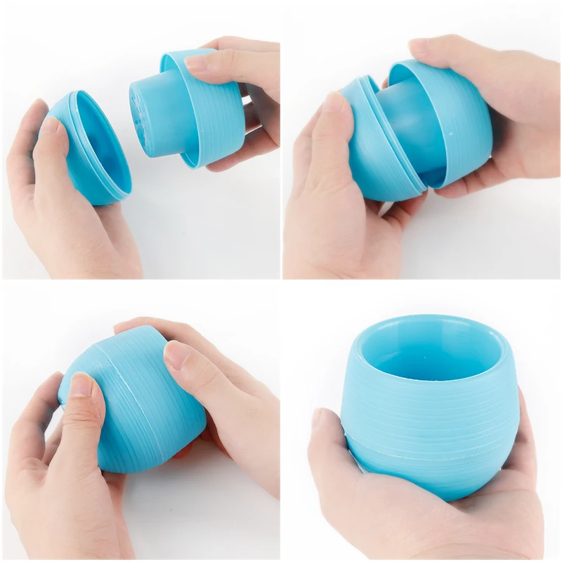 Flower Pot Mini Colourful Round Plastic Plant Flower Pot Garden Home Office Decor Planter Desktop Flower Pots flower pot,plant pot