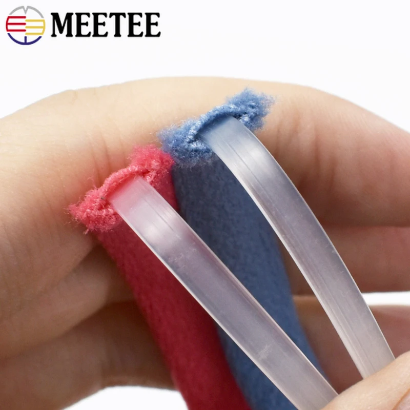 10/20M 10mm Nylon Underwear Bra Webbings Underwire Channeling Ribbon  Webbing Tapes for Sewing Bikini Clothing DIY Accessories