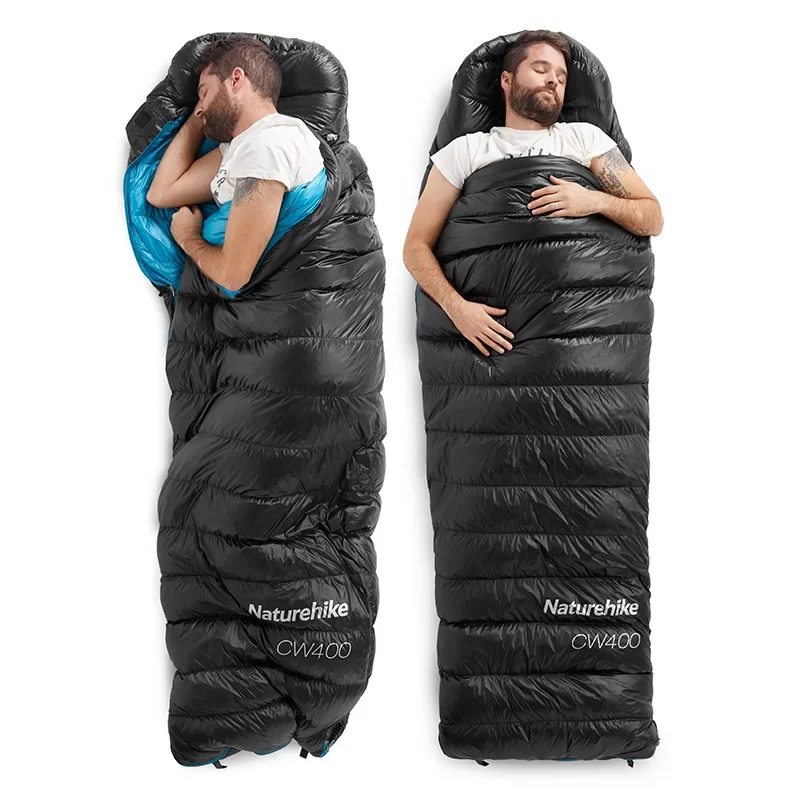 Naturehike CW400 saco de dormir ultraligero bolsa de dormir dormilocos saco  dormir impermeable saco de dormir