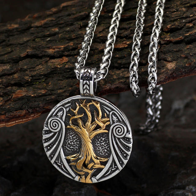 RANVEN ODIN TREE OF LIFE VIKING NECKLACE