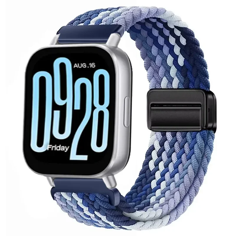 Nylon Loop Magnetic Braided Strap - Comfortable Wristband Bracelet