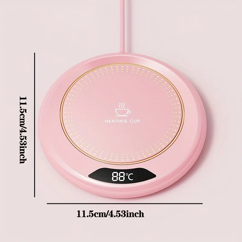 Coffee Heater Coaster 1pc Intelligent with Thermostat Gravity Switch