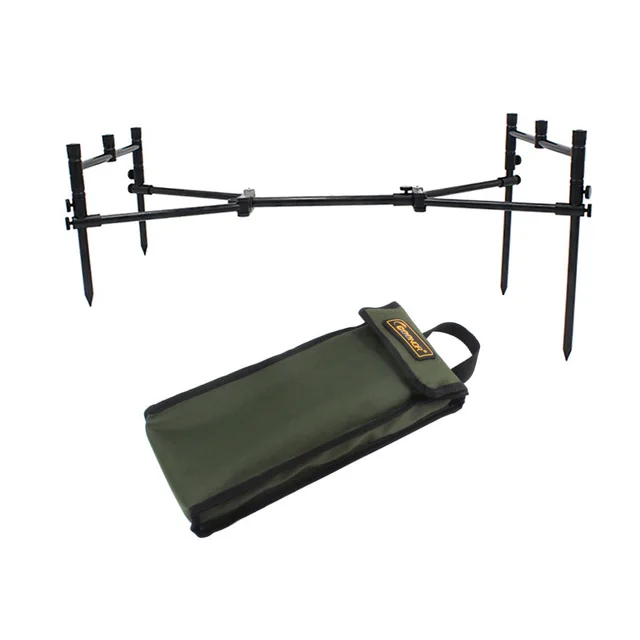 Retractable Carp Fishing Rod Stand Holder Fishing Pole Pod Stand