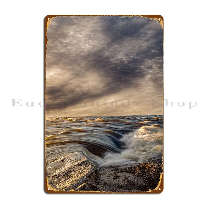 Quando Il Fiume Bacia I Cartelli In Metallo Decorazione Bar Garage Stampa Garage Targa In Latta Poster