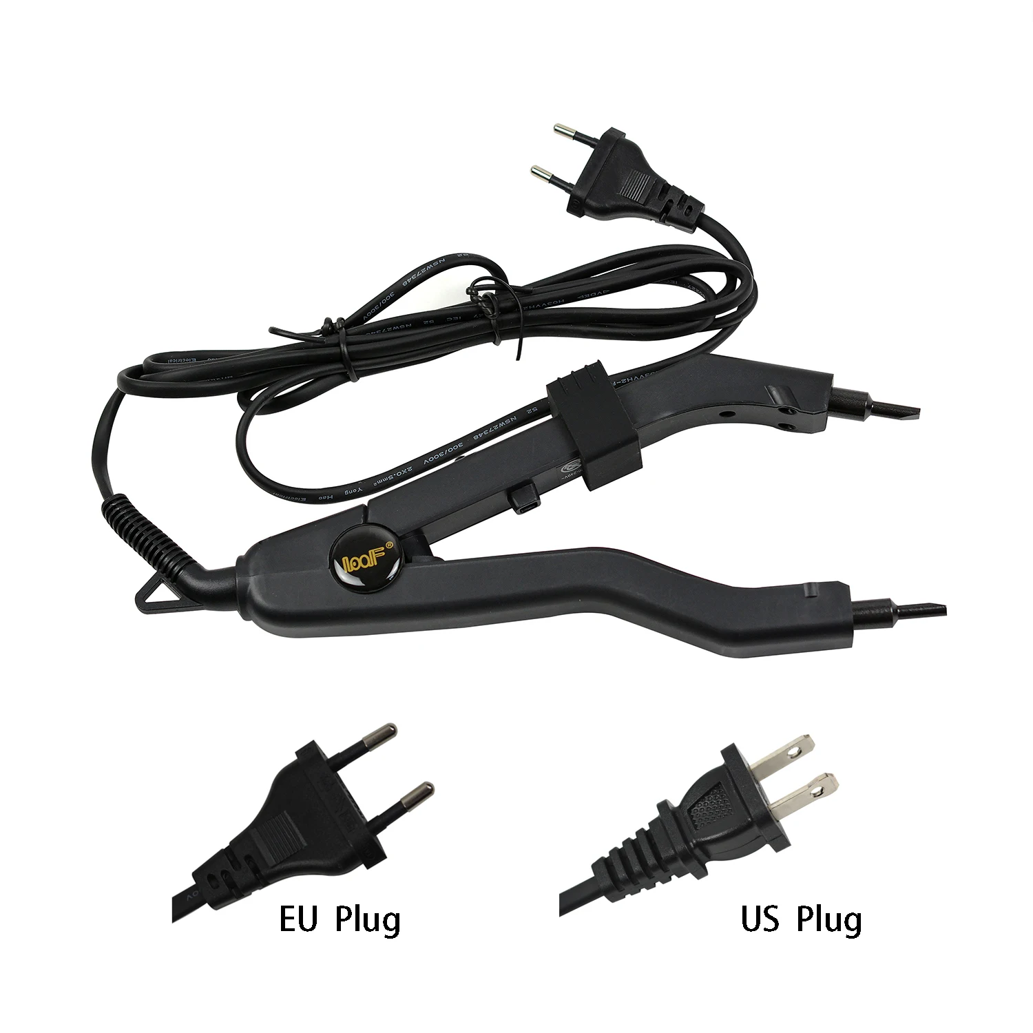 1 pc Heat Hair Connector Hair Extension Iron Adjustable Temperature Fusion Hair Extension Iron Keratin Bonding Tool
