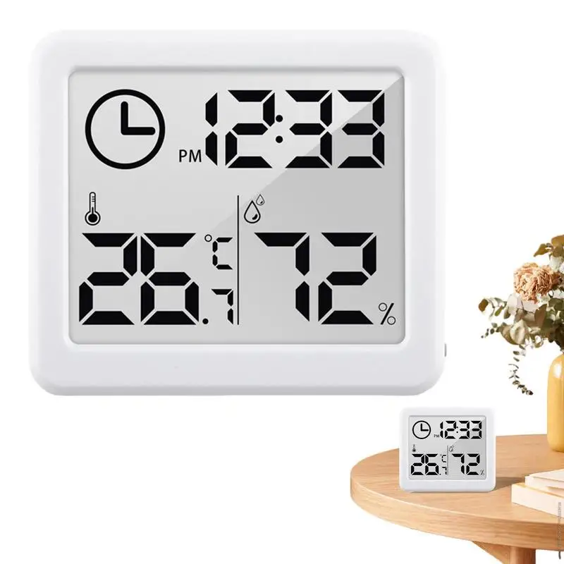 

Thermometer And Humidity Gauge Indoor Outdoor Thermometer Digital Hygrometer Electronic Home Office LCD Thermometer And