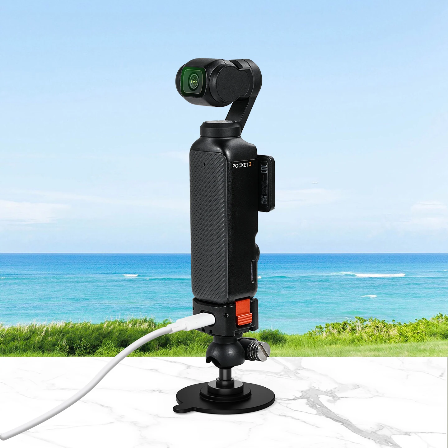 Flexible Adhesive Helmet Base Camera Wall Mount for GoPro 13 12 Insta360 DJI Osmo 360 Action 5Pro Magnetic Clip Car Bracket