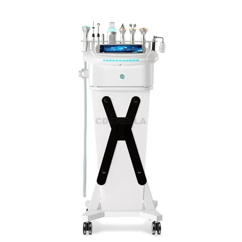 9 In 1 Hydra Professional Machine 아쿠아 페이셜 장치 새로운 뷰티 헬스 한국 솔루션 Aquaskin 스마트 다기능 산소 제트기