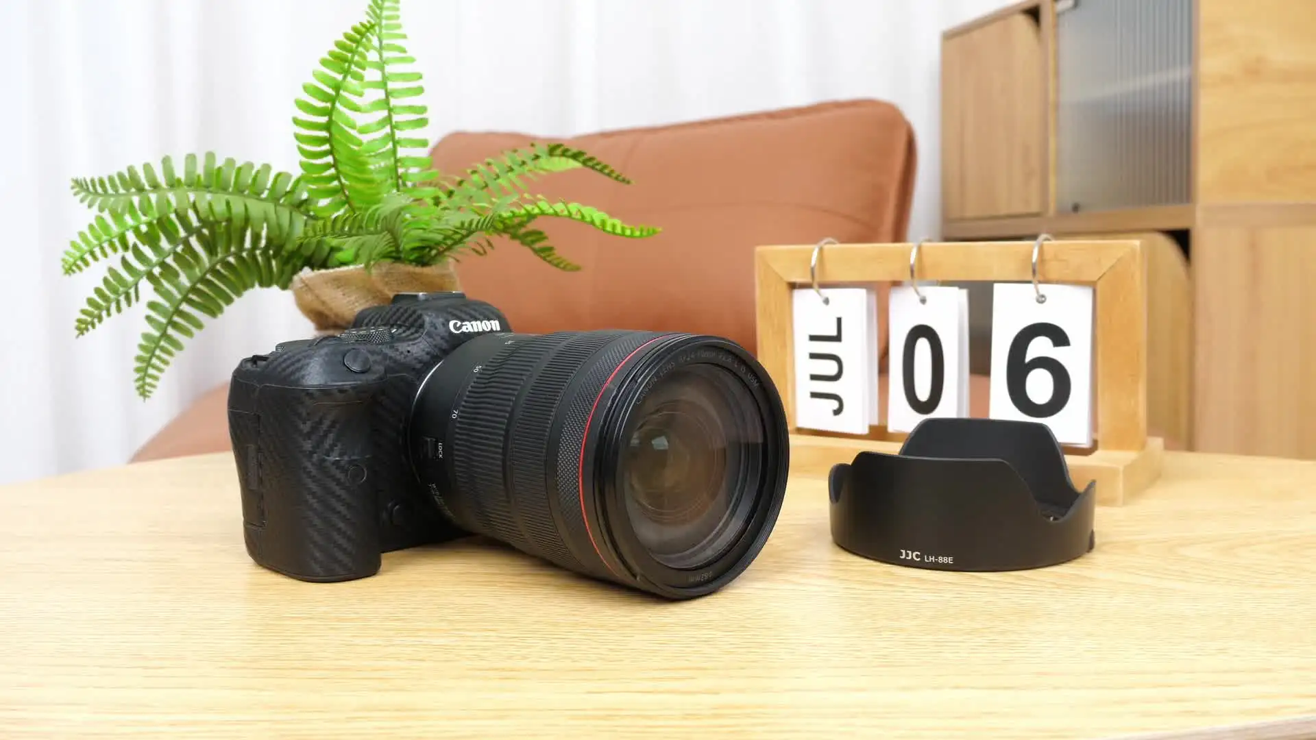 Jjc EW-88Eカメラレンズ,canon rf 24-70mm f2.8 lと互換性があり,canon