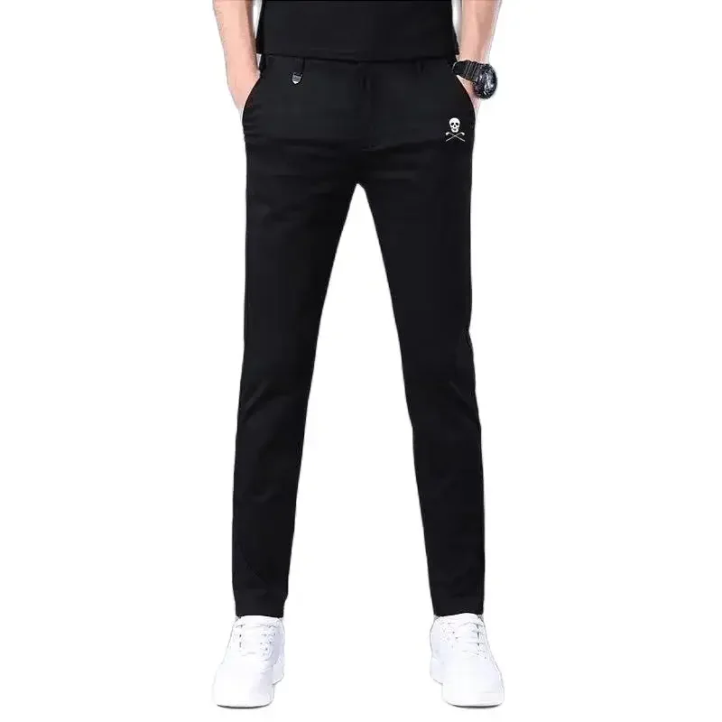 

Роскошные Брендовые брюки для гольфа, Весенняя Мужская одежда для гольфа 2024, женская одежда для гольфа, мужские Модные эластичные прямые брюки