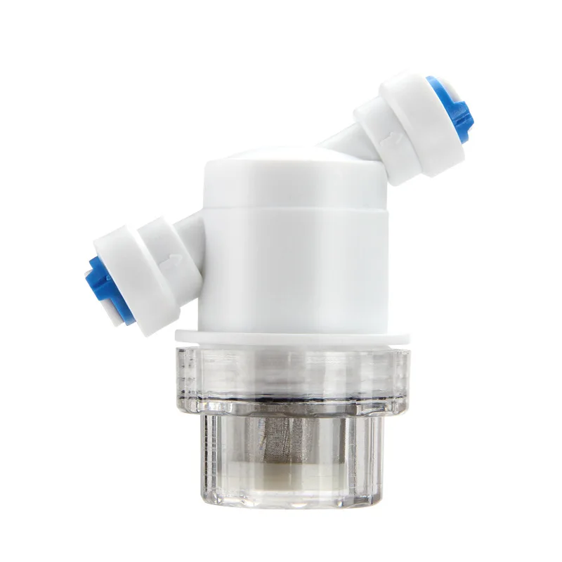 1/4inch Water Purifier Micro Filter Front Stainless Steel Mesh Sediment Particle Filter Removable and Washable