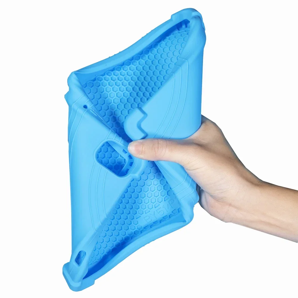 Capa de Silicone com Kickstand para Crianças Tablets à Prova de Choque Protetor de Segurança Thicken Cornors Case Teclast P85t Tablet pc de 8 - Imagem 5