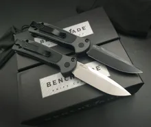 

Outdoor Benchmade 9750 Mini Folding Knife S30V Blade Safety Self-defense Pocket Military Knives Survival Portable EDC Tool