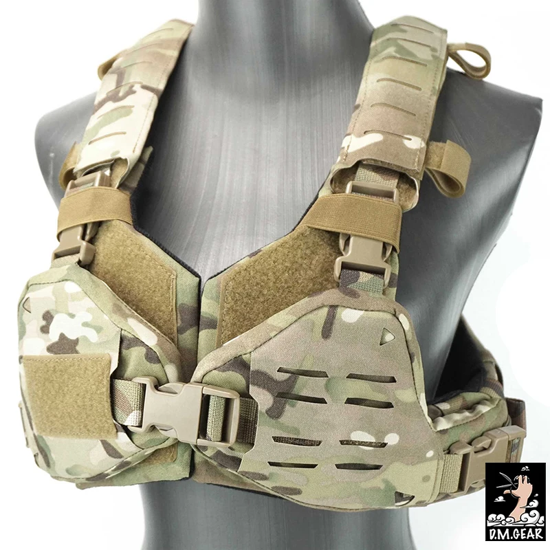 

Tactical Vest Sexy Bikini Armour For Woman Tactics Accessories - Camouflage Black Green (MC / BK / RG ) S