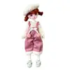 Doll Clothes 1/6 BJD Doll Fashion Outfit Set Pretty Dress Hat Headwear Girl Toy Gift Doll Accessories No Dolls No Shoes 2