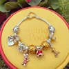 The Disney Winnie the Pooh Tigger Charms S925 Beads Fit Bracelet Sterling Silver DIY Jewelry Kids Women With Original Brand Logo 2