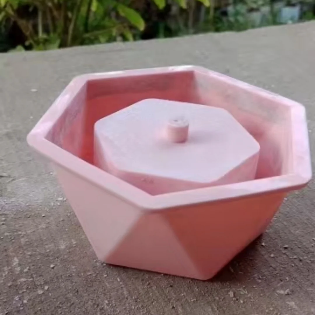 Succulent Flowerpot Mold For DIY Decoration