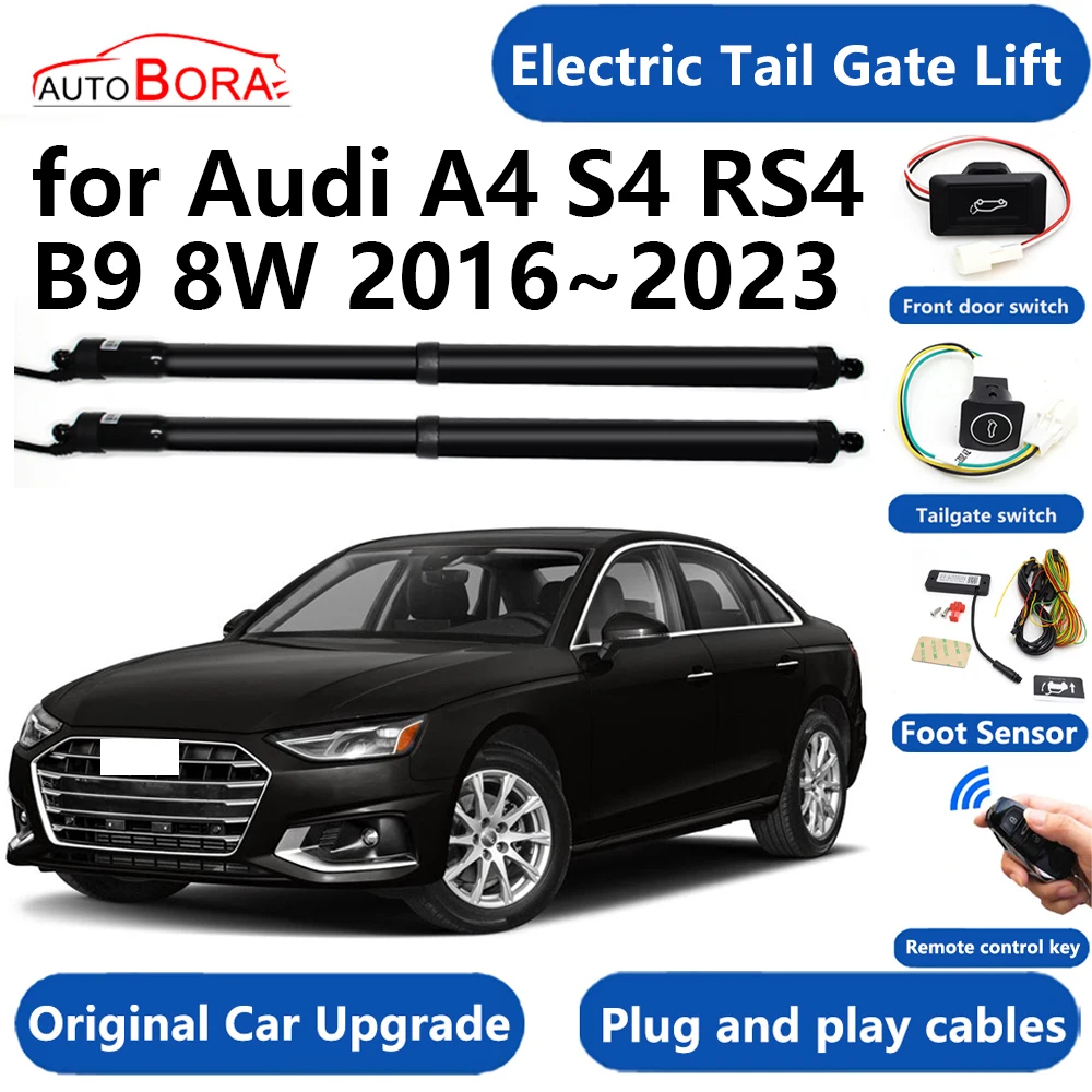 

AutoBora Car Electric Tail Gate Lift System Power Liftgate Kit Auto Automatic Tailgate Opener for Audi A4 S4 RS4 B9 8W 2016~2023