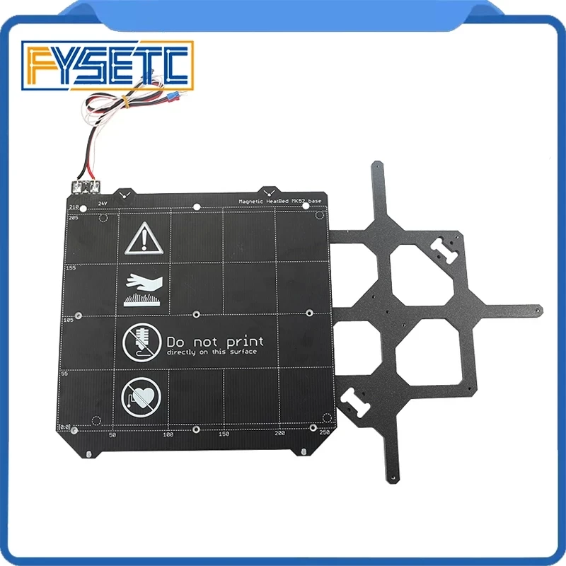 Fysetc Voron Switchwire Impressora 3d Cama Aquecida 24v Mk3 y Carruagem para Prusa i3 Mk3s Mk52 e Voron Switchwire