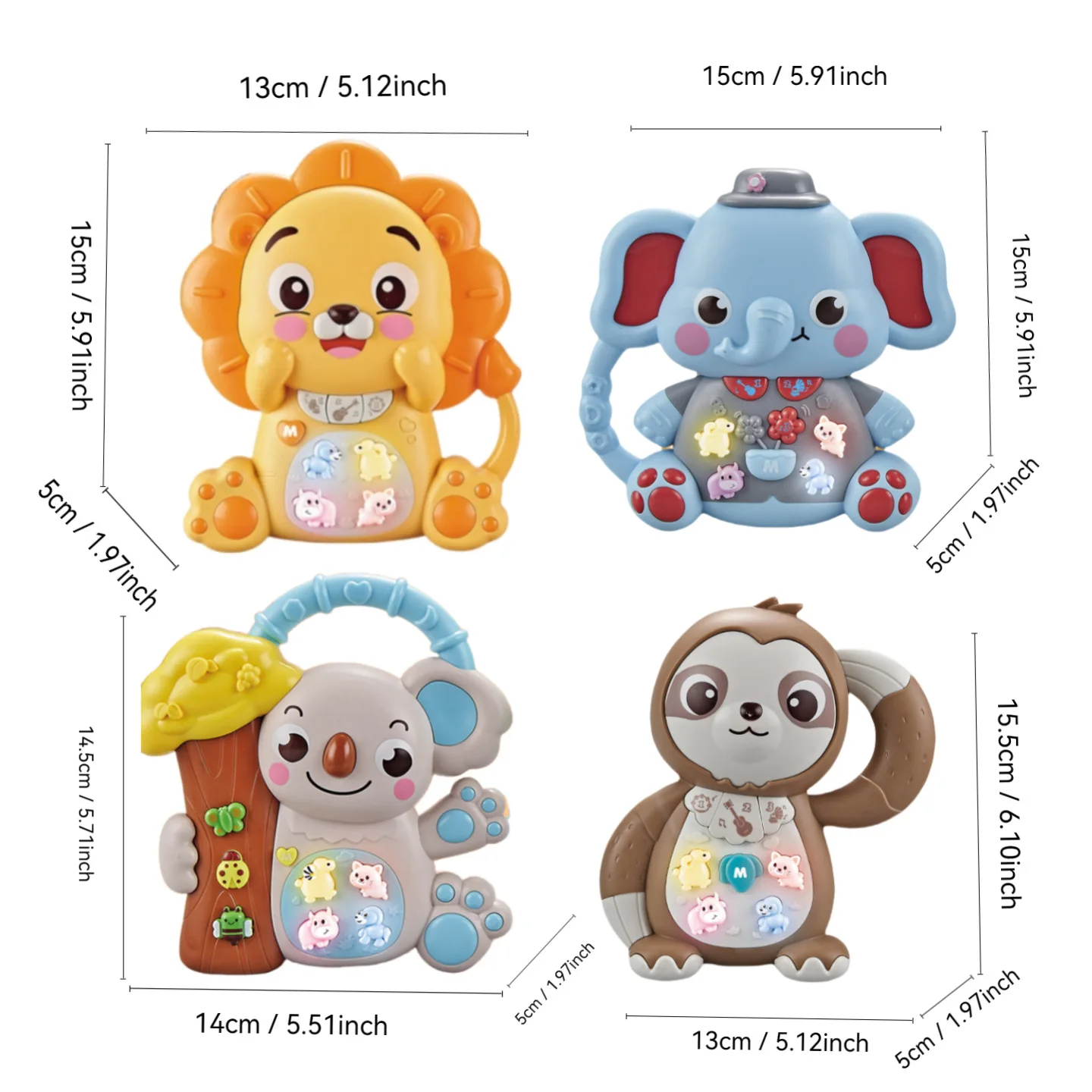 Musical Kids Electronic Piano Toy Music Early Educational Lion Music Baby Toys Electronic Organ Baby Toddler Gift