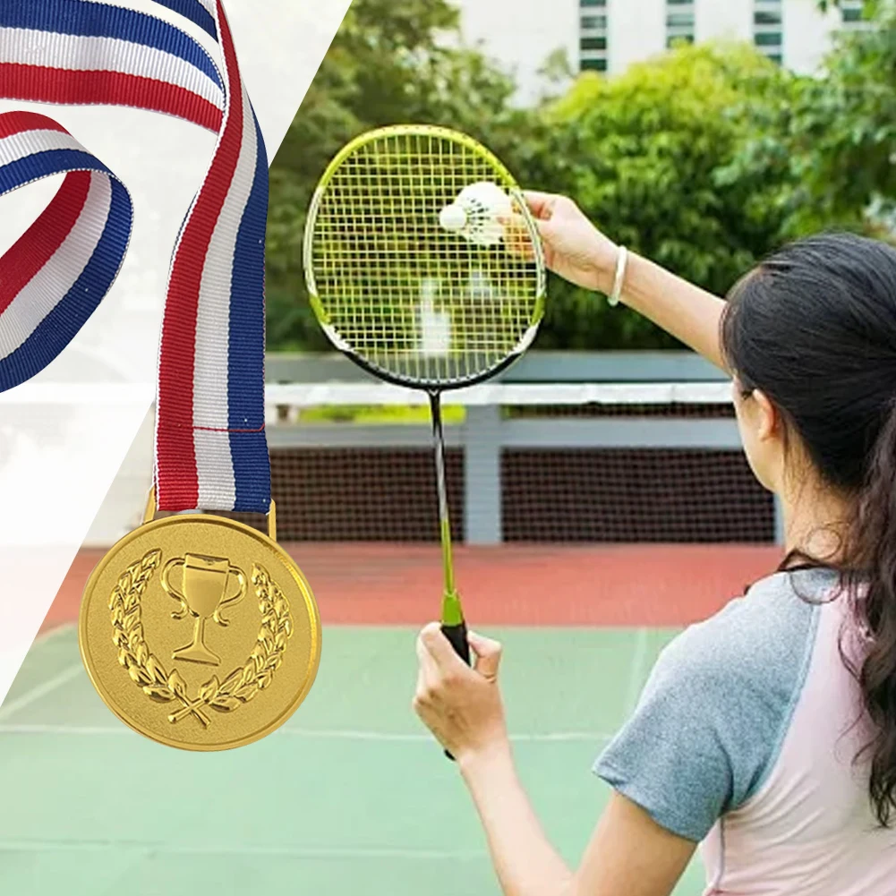 50-1pcs Gold Award Medal Winner Reward Football Competition Prizes Award Medal For Souvenir Gift Sport Kids Medals Presents
