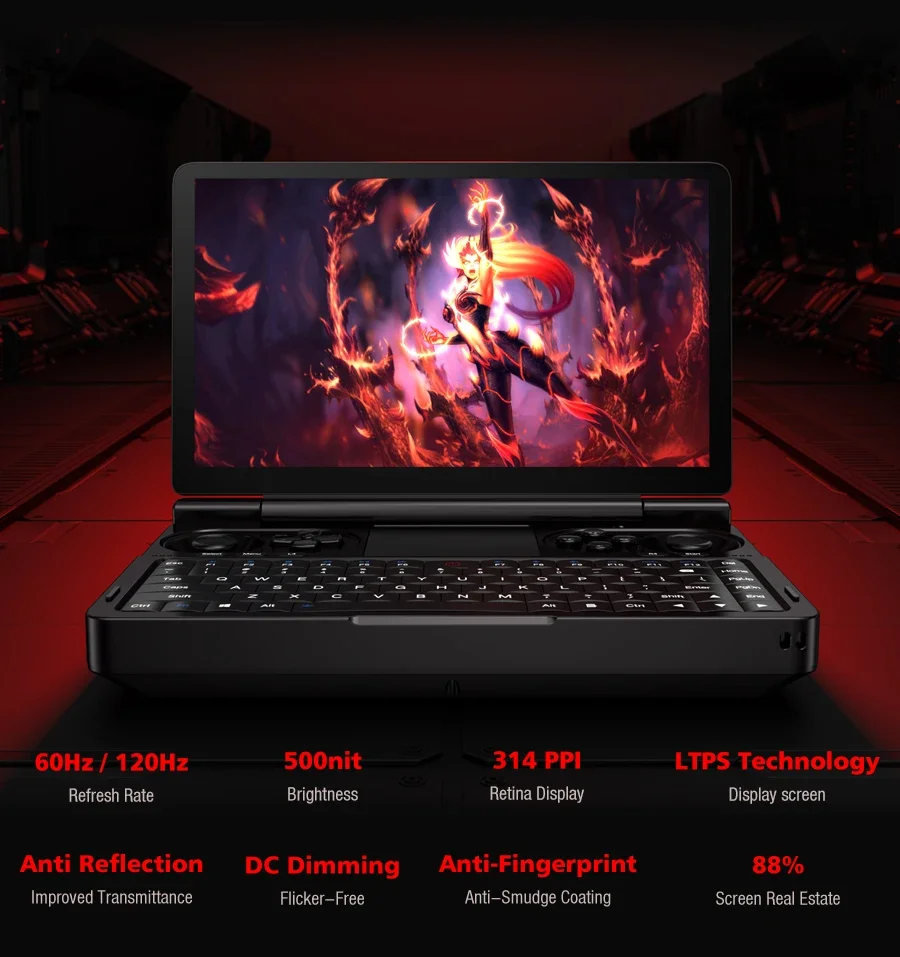 GPD WIN Mini AMD 7840U 16GB 32GB 64GB RAM 512GB 1TB 2TB SSD 7-inch WIN11 System Pocket Mini PC Laptop Game Player Console 3