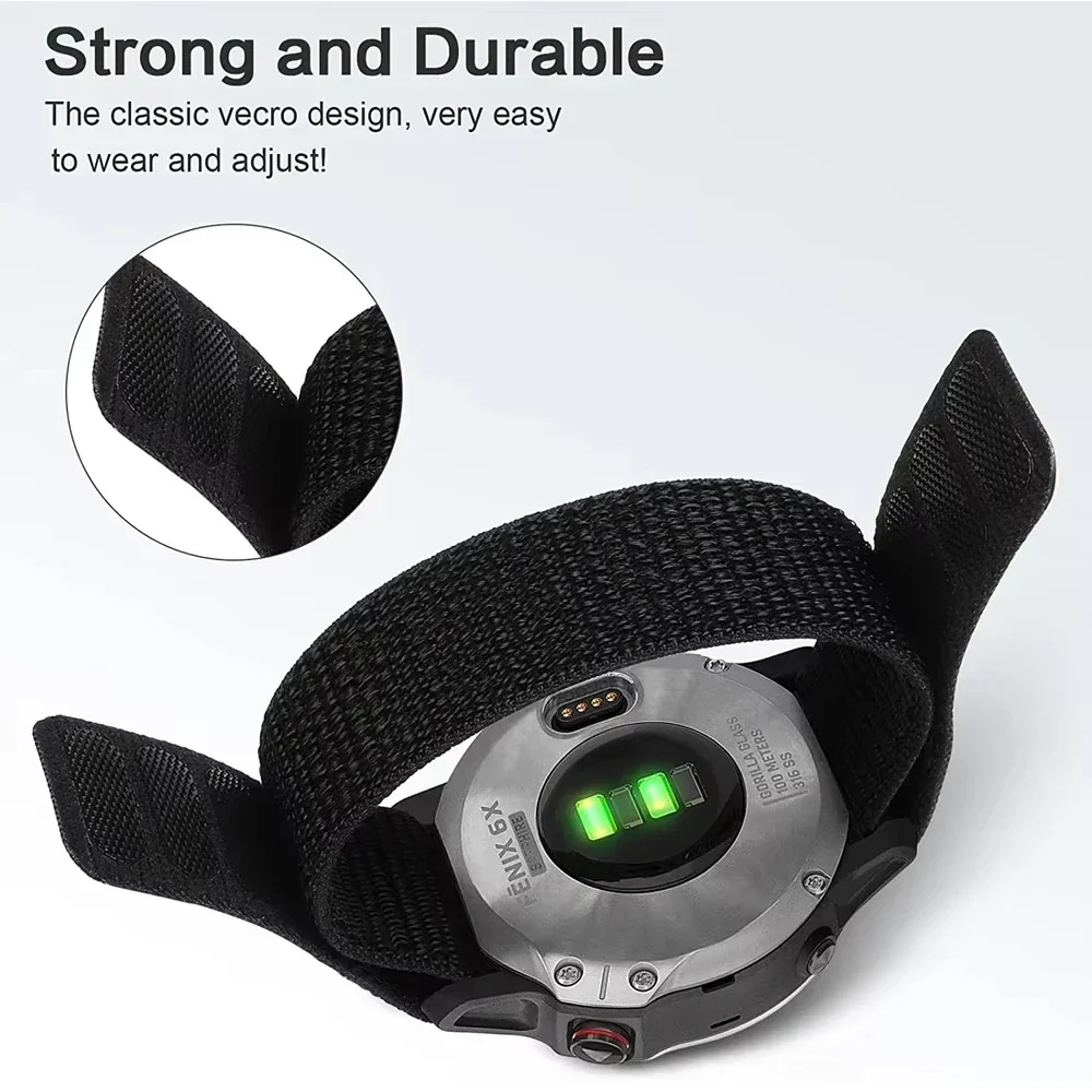Versatile Nylon Watch Strap - Multiple Sizes Available