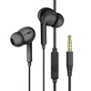 Universal Earphone 3.5mm Jack Wired Headphones With Microphone HiFi Stereo Earbuds Sports Headsets For Xiaomi Samsung Redmi POCO 1