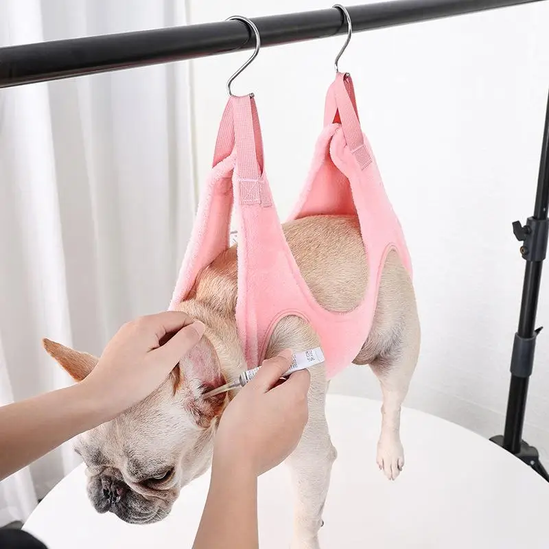 

Grooming Assist Pet Hammock Plush Soft Dog Pets Supplies