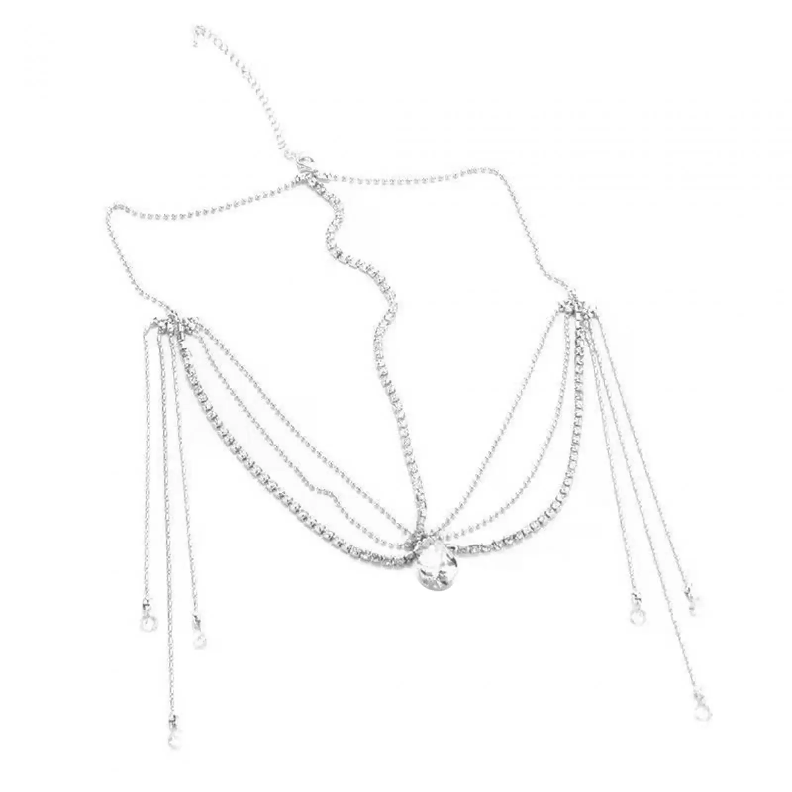 레이어드 이마 헤드 피스 이마 머리띠, 헤어 액세서리 매달리는 티아라 신부 머..