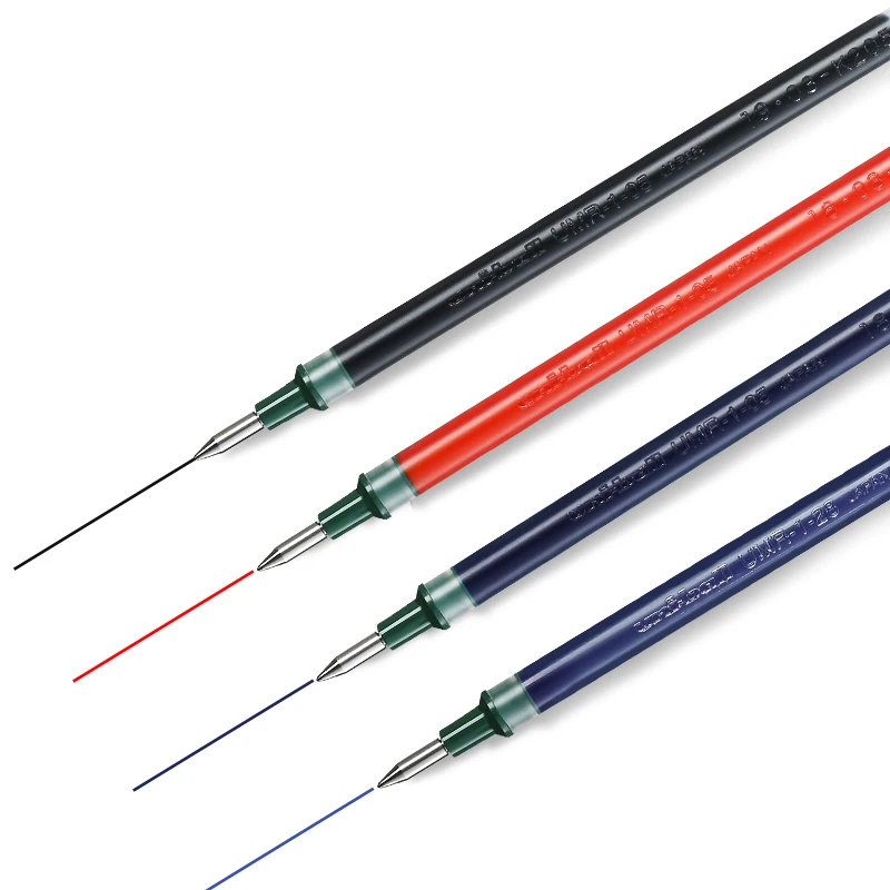 Mitsubishi Pencil Uni-Ball One - Recambio De Bolígrafo De Gel, 0,38, Negro, 10 Unidades, Hako UMR38S.24