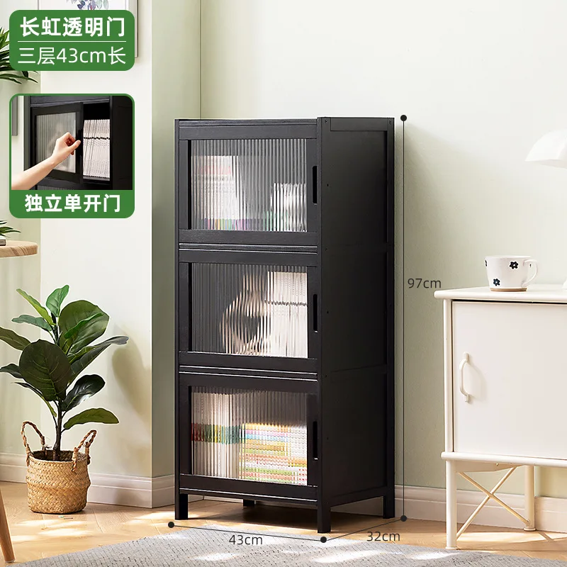 Vitrina Organizadores Shelves Kitchen Cabinets Storage Display Cabinet Librero Organizador Muebles Estantes De Almacenamiento