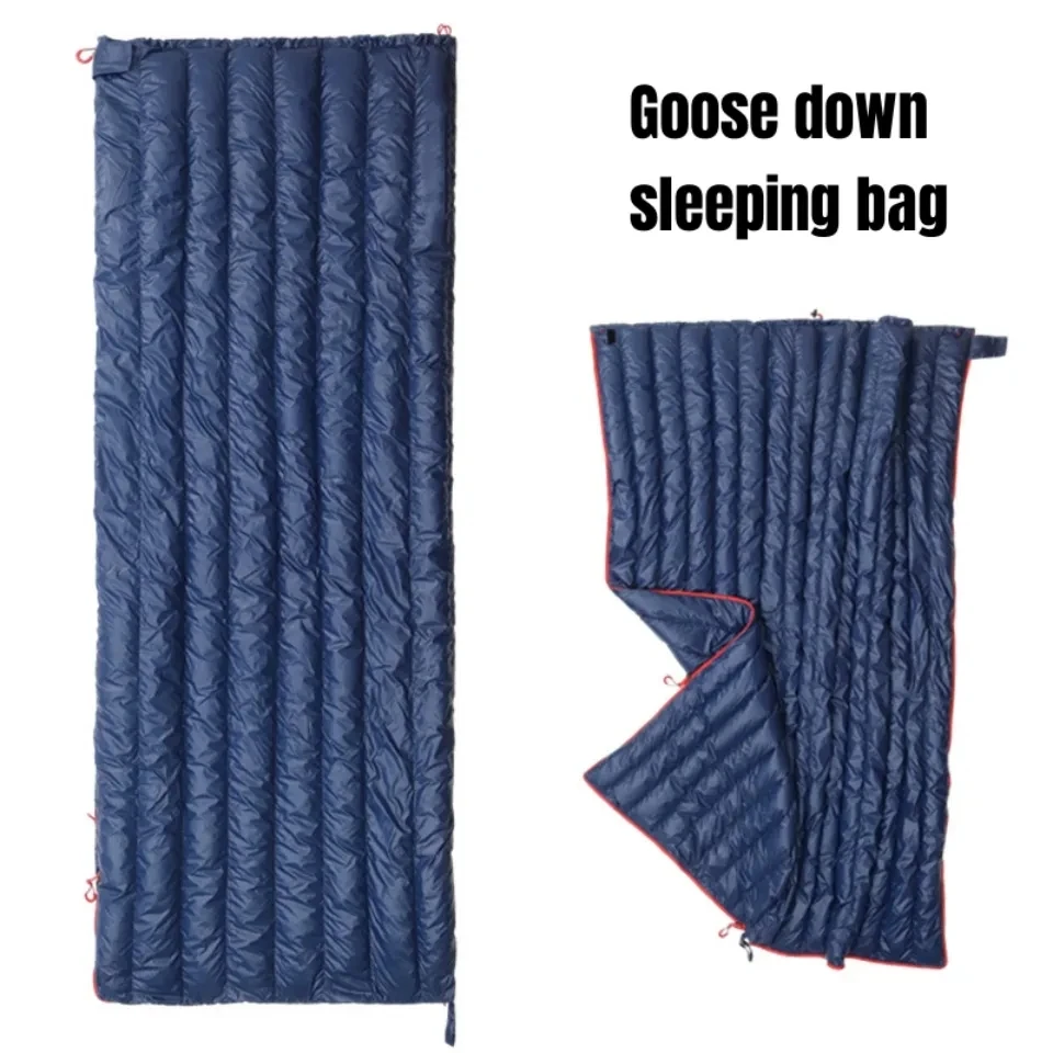 

Ultralight Envelope Sleeping Bags Outdoor Camping Goose Down Sleeping Bag 3 Season Warm Backpack Portable Down Blanket Duvet