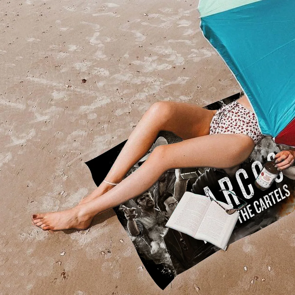Narcos TV Series Pablo Escobar Microfiber Beach Towel Absorbent Quick dry Soft Yoga Swimming Resort Mountain Climbing Towel 3