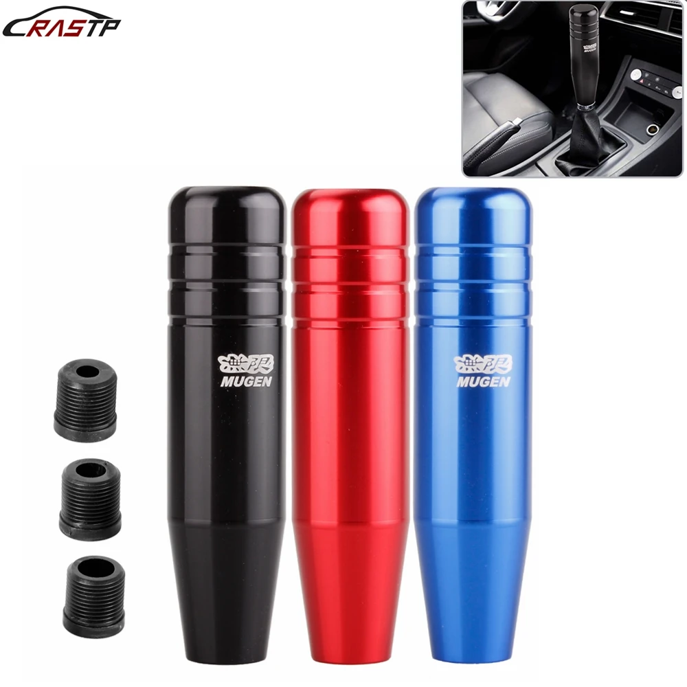 Rastp13cm Mugen Gear Shift Knob Jdm Style Aluminum Extended Manual