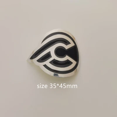 バイクヘッドバッジアルミデカールステッカートレック MTB BMX