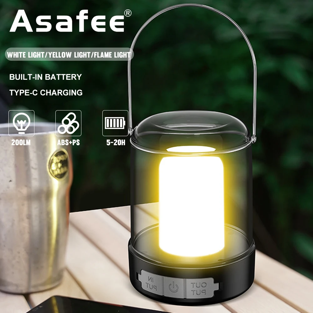 

White Light+Warm Light LED Multi-Function Simple Camping Light, Tent Light, Camping Light, Portable Horselight
