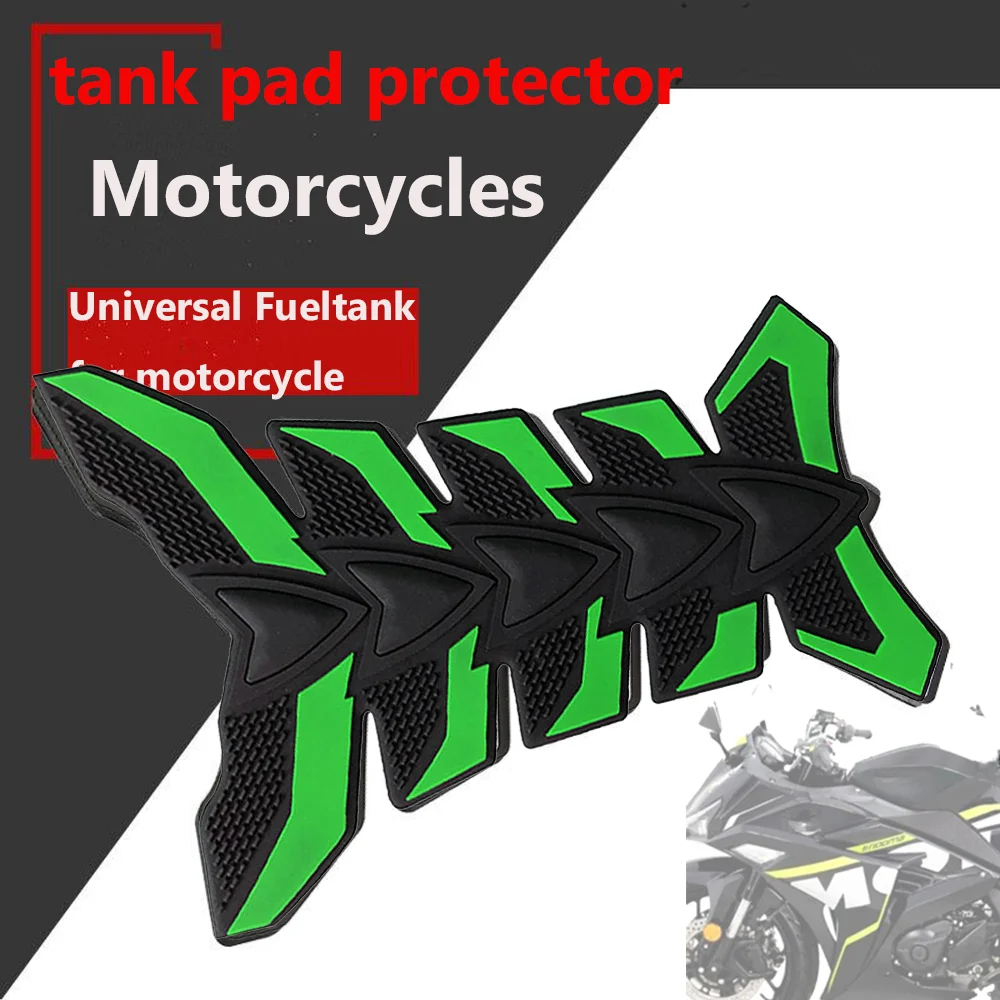 Motorcycle Stickers Para Moto Tank Pad Protection Decals For Kawasaki ER6N ZX6R Z1000 Z900rs Z900 Z800 Z750 Z650 Ninja 400 650