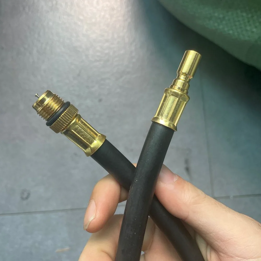 Cylinder Gauge Fitting, Automobile Cylinder Gauge Fitting Cylinder Pressure Gauge Hose Adapter Accessories