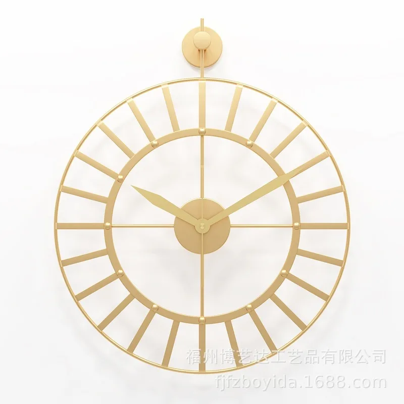 

50cm Nordic Large Wall Clock Modern Design Big Wall Clocks Minimalist Creative Quartz Hanging Watch Home Living Room Decoration