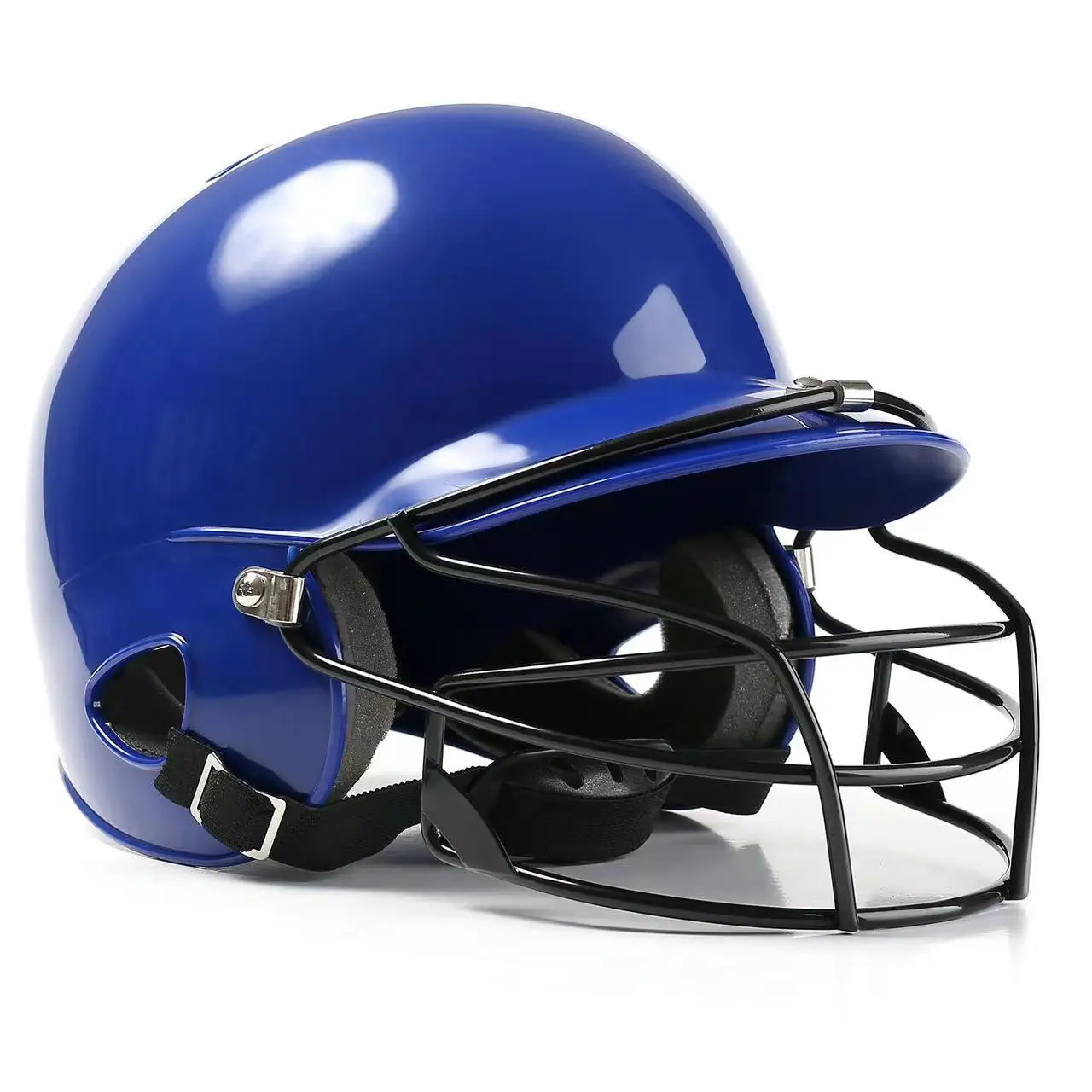 Baseball Helmet With Safety Face Shield 1