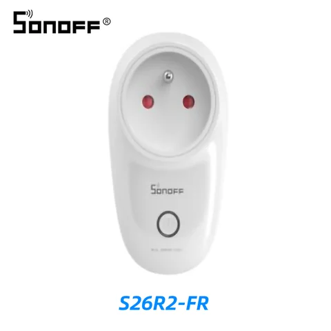S26R2 Socket, 16A Smart Plug For Smart Home eWelink Remote Control Timer Work With Yandex Alice Alexa Google Home