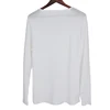 2023 Autumn/Winter New Men's Casual Deep V-Neck Slim Fit Long Sleeve Solid Knit Underlay Shirt for Men 4