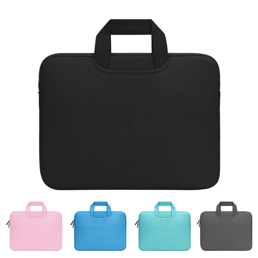 

Colorful Zipper Laptop Handbag 13/14/15 Inch Notebook Case For Macbook Computer Carry Bag Laptop Sleeve Briefcase